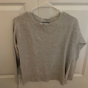 Grey Sweater Top
